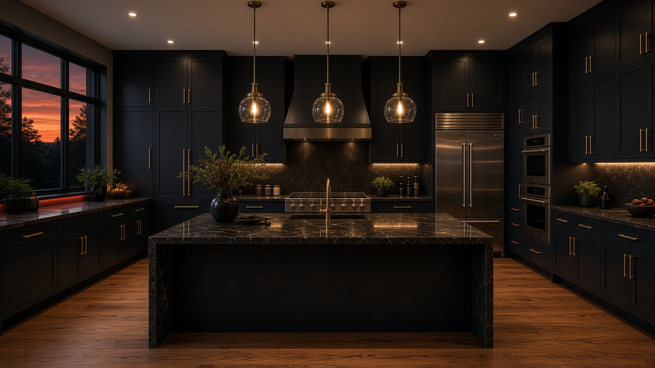 Luxury kitchen showroom example